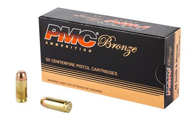 PMC BRNZ 40SW 180GR FMJ FP 50/1000-40E,                           JUST ARRIVED IN STOCK NOW