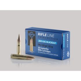 PPU .300 AAC Blackout FMJ 125gr 20 Rounds-PP300BF,                      JUST ARRIVED IN STOCK NOW READY TO SHIP