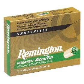 Remington AccuTip, 20 Gauge, 3", 260 Grain, Sabot Slug, 5 Round Box 20498,             JUST ARRIVED IN STOCK NOW