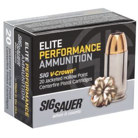 SIG AMMO 9MM 124GR JHP 20/200- E9MMA2-20,                                                       JUST ARRIVED IN STOCK NOW