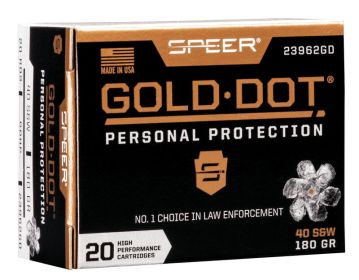 SPR GOLD DOT G2 40S&W 180GR 20/200-23999,                            JUST ARRIVED IN STOCK NOW
