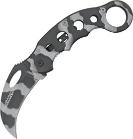 SW Extreme Ops Karambit Folder 2.75 in Camo Blade SS Handle CK32C **** IN STOCK NOW ****