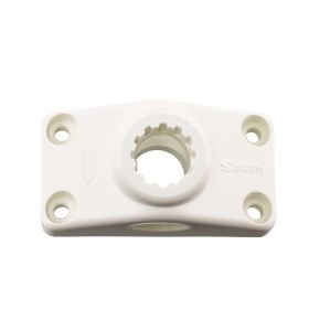 Scotty White Side-Deck Mounting Bracket- 0241-WH,                              JUST ARRIVED IN STOCK NOW