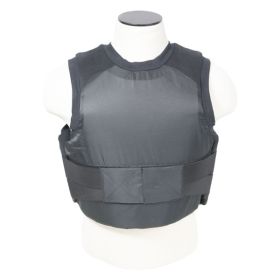 Vism Concealed Carrier Vest w 2 3A Ballist Panels-Black Lg-BSI3AVBL,             JUST ARRIVED IN STOCK NOW