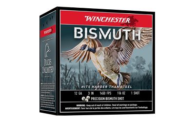 WIN BISMUTH 12GA 3" #1 25/250- SWB1231,                                                    JUST ARRIVED IN STOCK NOW