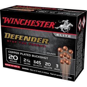 WIN DEF 20GA 2-3/4" BUCK 3 10/100-SB203PD,                                JUST ARRIVED IN STOCK NOW READY TO SHIP