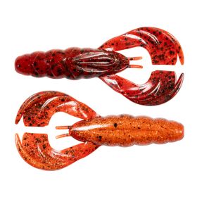 Z-MAN Hella Crawz 3.75 inches Fire Craw 3 pack  HCR-370PK3, **** IN STOCK NOW ****