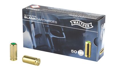 UMX WALTHER 9MM PAK BLANKS 50/BX **** IN STOCK NOW ****