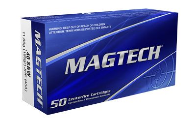 MAGTECH 40S&W 180GR JHP 50/1000 - MT40A