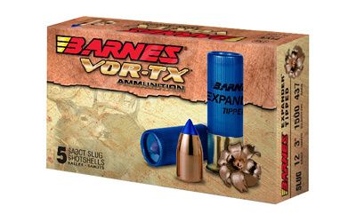 BARNES VOR-TX 12GA 3" 438GR 5/100 - BBXPDR12M