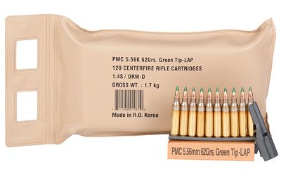 PMC XTAC 556NATO 62GR LAP 6 BX BP-PMC556K-BP,                            TEMPORARILY OUT OF STOCK