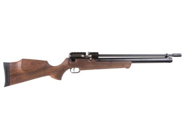 Puncher Mega Walnut Sidelever PCP Air Rifle - 0.177 Caliber