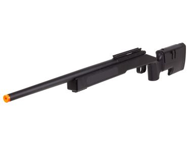 ASG M40A3 Spring Airsoft Sniper Rifle, Black - 0.240 Caliber