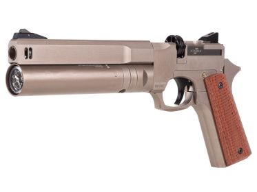 Ataman AP16 Compact Air Pistol, Titanium - 0.220 Caliber