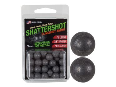 Dust Devil ShatterShot&#8482; Sling Shot Ammo, 3/8, 39gr, 75ct